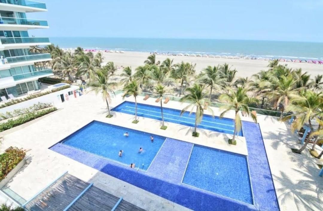 Con Vista Frontal Al Mar. Apartamento Cartagena